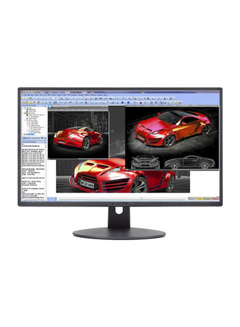 24-Inch Full HD Gaming LED Monitor Metallic Black
