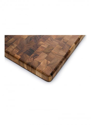 Charleston Cutting Board Brown 14x14x1.25inch