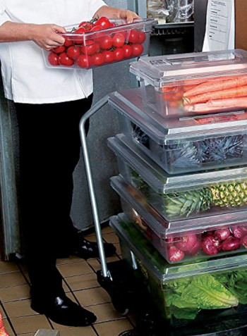 Food Storage Box Clear 18 x 26 x 6inch
