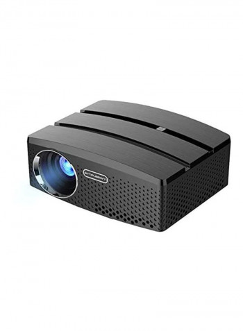 LED Portable Home Projector M224 Black