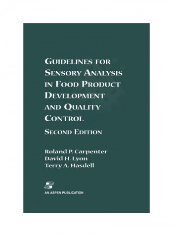 Guidelines For Sensory Analysis In Food Product Development And Quality Control Paperback 2