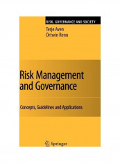 Risk Management And Governance: Concepts, Guidelines And Applications Hardcover English by Terje Aven - 2010