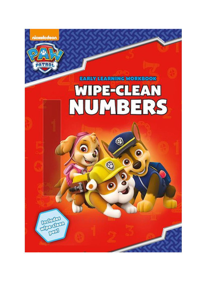 Paw Patrol: Wipe-clean Numbers Paperback