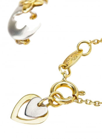 18K Gold Chain Bracelet