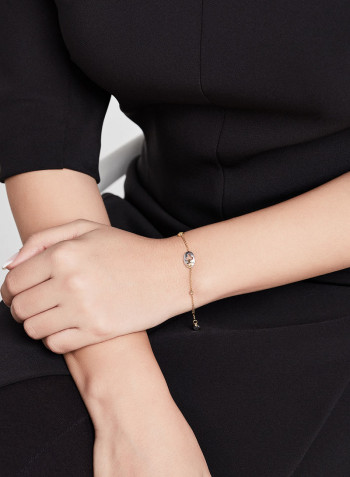 18K Gold Chain Bracelet