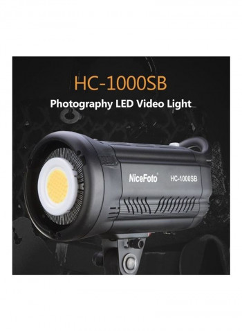 LED Video Light for Photography Black/White