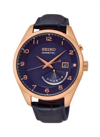 Men's Leather Analog Watch SRN062P1