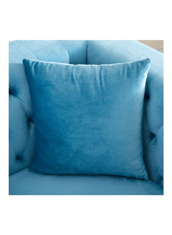 1-Seater Sofa With Cushion Blue