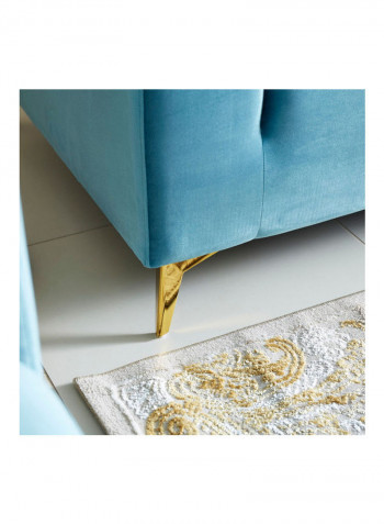 1-Seater Sofa With Cushion Blue