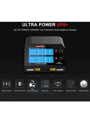 Smart Balance Charger UP6+ 20x9x13centimeter