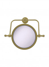 Retro Dot Collection Make-Up Mirror Satin Brass 8inch