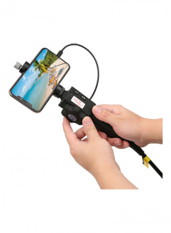 Multifunctional Steering Photo Taking & Video Recording Industrial Steerable Endoscope Black 43 x 9 x 22cm