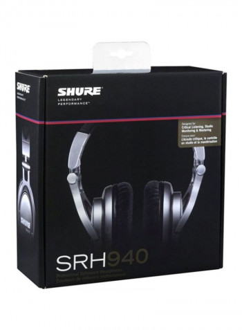 SRH940-E Professional Reference Headphones Black