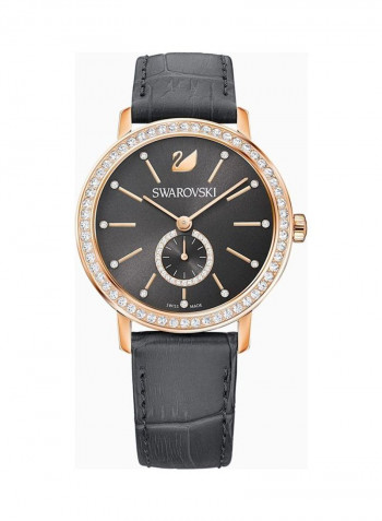 Women's Leather Analog Watch 5295389