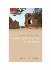 Phonology-Syntax Analogies Hardcover