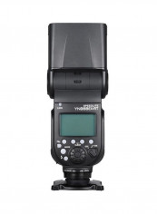 Wireless TTL Speedlite Flash With Built-In LED Light 22x9x10cm Black