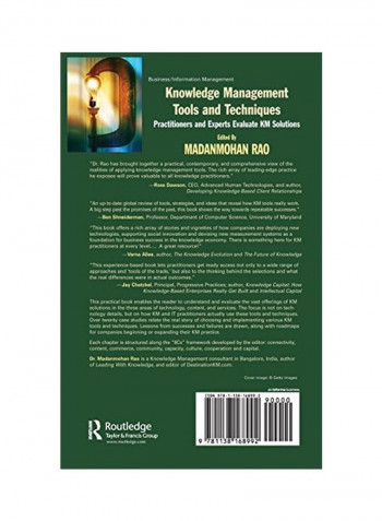 Knowledge Management Tools And Techniques: Practitioners And Experts Evaluate KM Solutions Hardcover