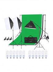 Photo Studio Lighting Kit Green/White/Black reviews Photo Studio Lighting Kit Green/White/Black