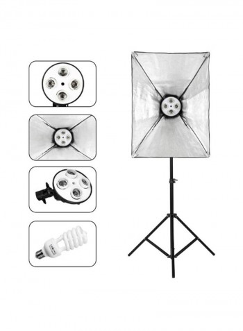 Photo Studio Lighting Kit Green/White/Black