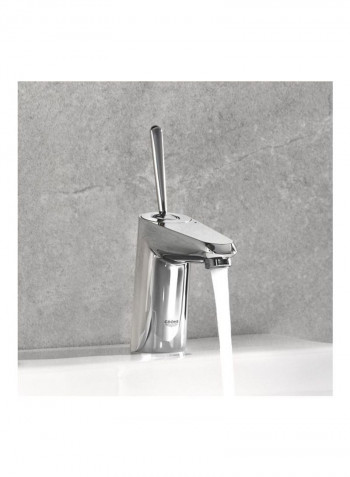 Single Lever Basin Faucet Silver 205x205x116millimeter
