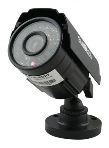 4-Channel DVR Camera Kit Black