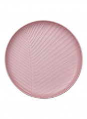 6-Piece It's My Match Powder Leaf Plate Set Pink 6x24centimeter