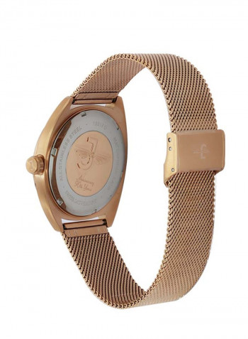 Men's Stainless Steel Quartz Analog Wrist Watch