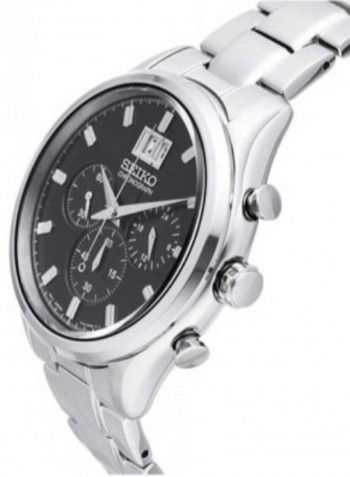 Men's Stainless Steel Chronograph Wrist Watch SPC083P1