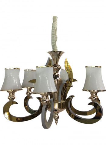 Chandelier White/Gold 700x1200millimeter