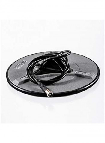 Metal Detector Mono Search Coil Grey 12x1x12inch