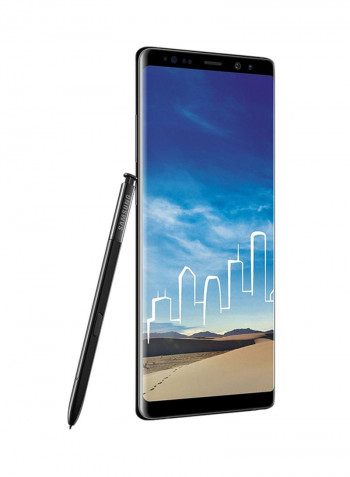 Refurbished - Galaxy Note 8 With Video Calling Midnight Black 64 GB 4G LTE