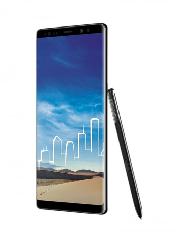 Refurbished - Galaxy Note 8 With Video Calling Midnight Black 64 GB 4G LTE