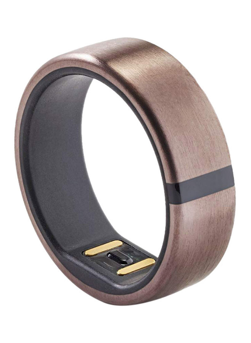 Fitness Ring Sleep And Heart Rate Tracker Rose Gold