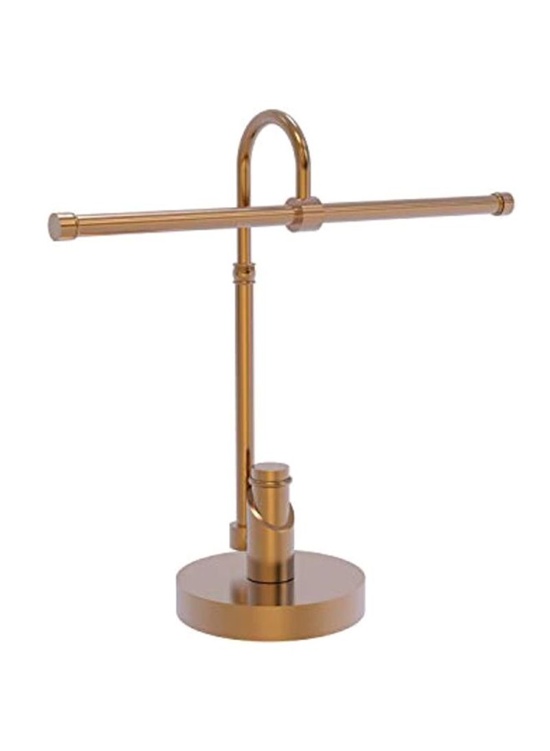 Tribecca Collection 2-Arm Towel Holder Bronze 6x5x12inch