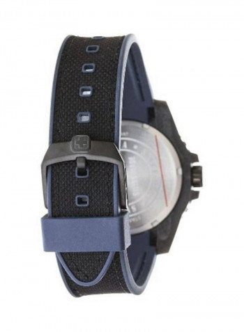Men's Black Carbon Analog Watch 6-4309.17.003