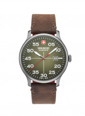 Men's Leather Analog Wrist Watch W S6-4326.30.006