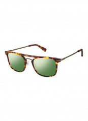 Men's Polarized Tortoise Shell Sunglasses - Lens Size: 54 mm