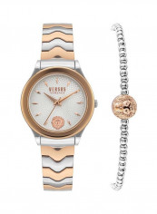 2-Piece Mount Pleasant Analog Watch And Stainless Steel Bracelet Set V WVSP563619 للنساء