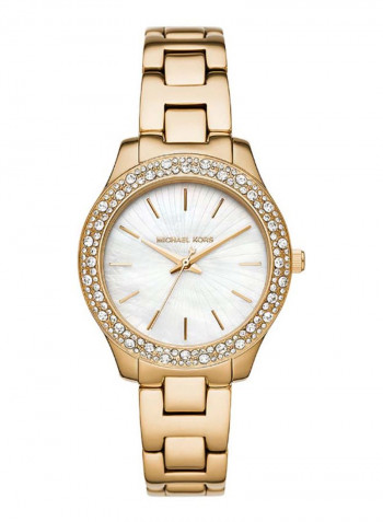 Women's Liliane Water Resistance Stainless Steel Analog Watch MK4555