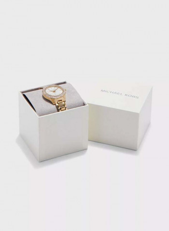 Women's Liliane Water Resistance Stainless Steel Analog Watch MK4555