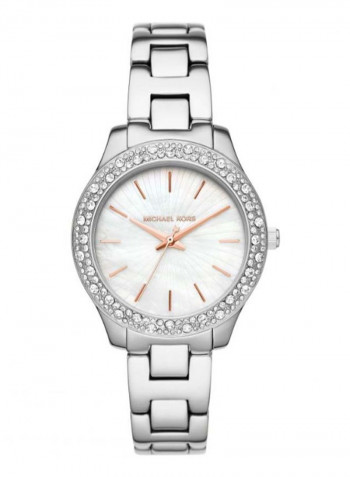 Women's Liliane Water Resistance Stainless Steel Analog Watch MK4556