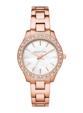 Women's Liliane Water Resistance Stainless Steel Analog Watch MK4557