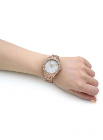 Women's Liliane Water Resistance Stainless Steel Analog Watch MK4557