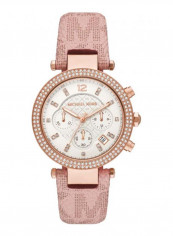 Women's Parker Water Resistance Plastic Chronograph Watch MK6935