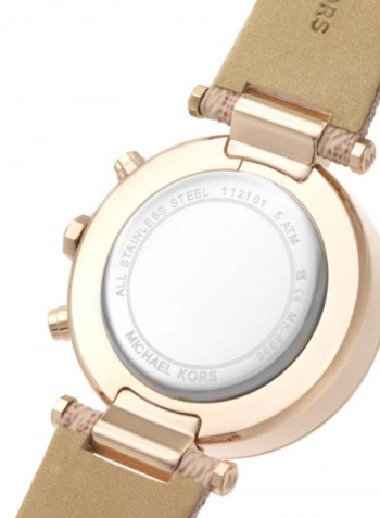 Women's Parker Water Resistance Plastic Chronograph Watch MK6935