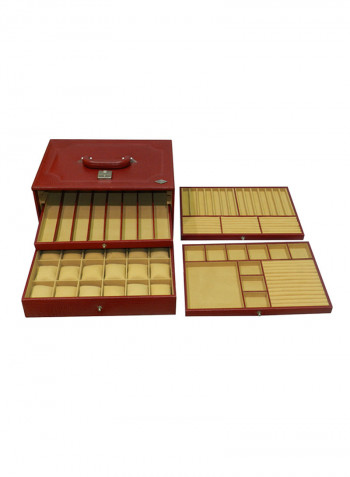 Capacity Of 10 Designer Pen Ring And Cufflink Box