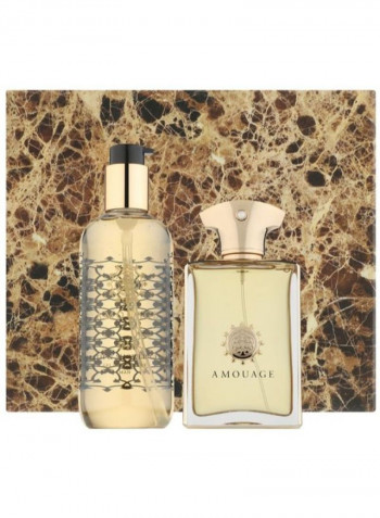 طقم هدية EDP جولد مكون من قطعتين (EDP Spray 100 ml, Shower Gel 300 ml)