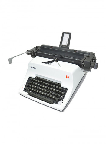Manual Ethiopia Language Typewriter Carriage Black/White