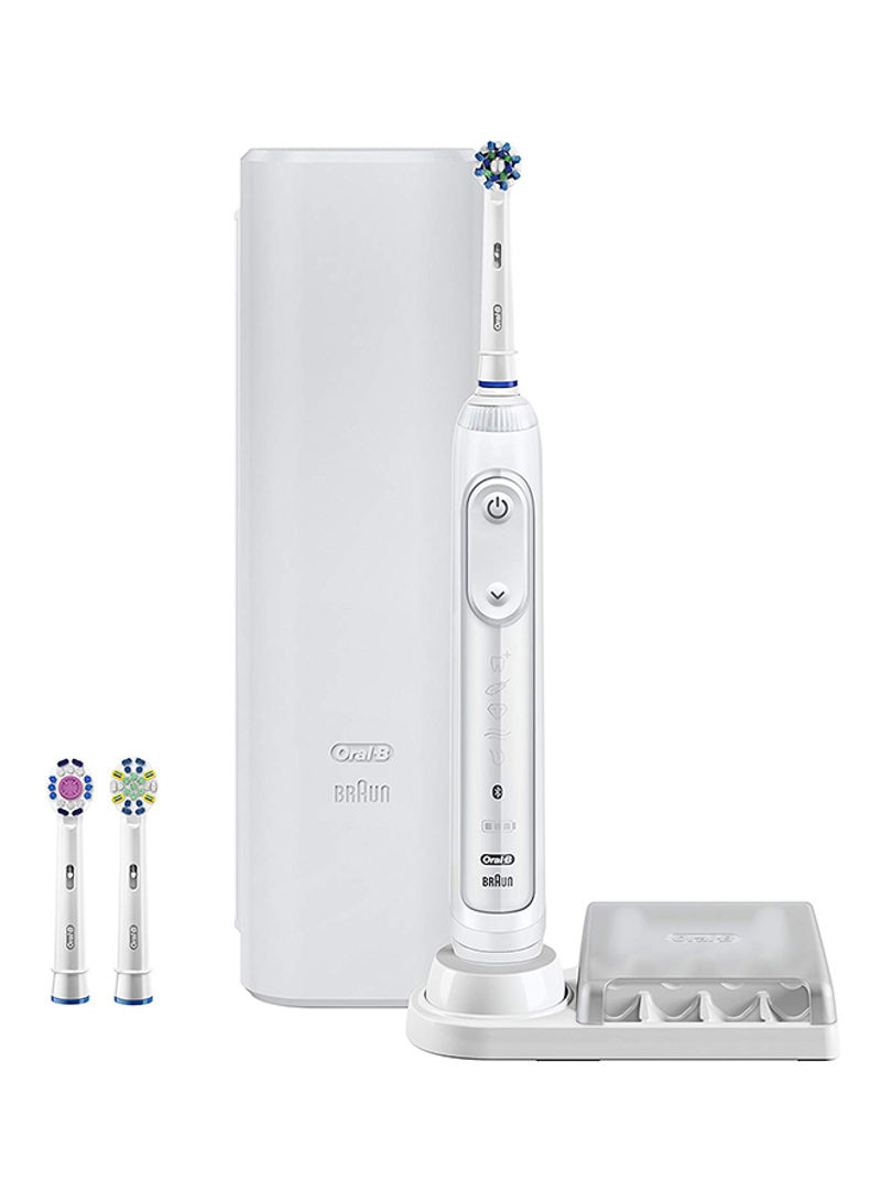 Pro 7500 Smartseries Electric Toothbrush With Brush Heads White