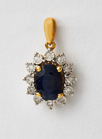 Pure Sparkle Diana Sapphire Pendant